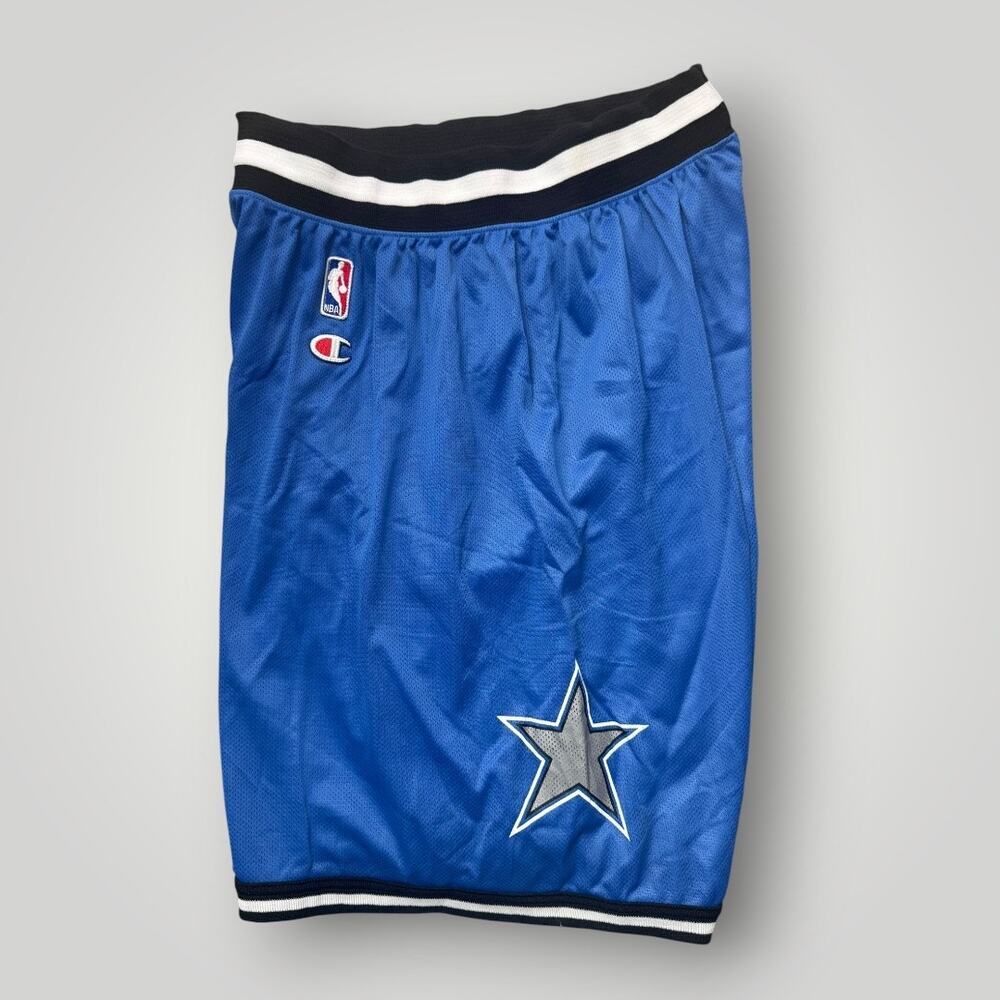 Vintage Orlando Magic Gym Shorts Champion Made USA Size XL Uniform NBA Magic 90s